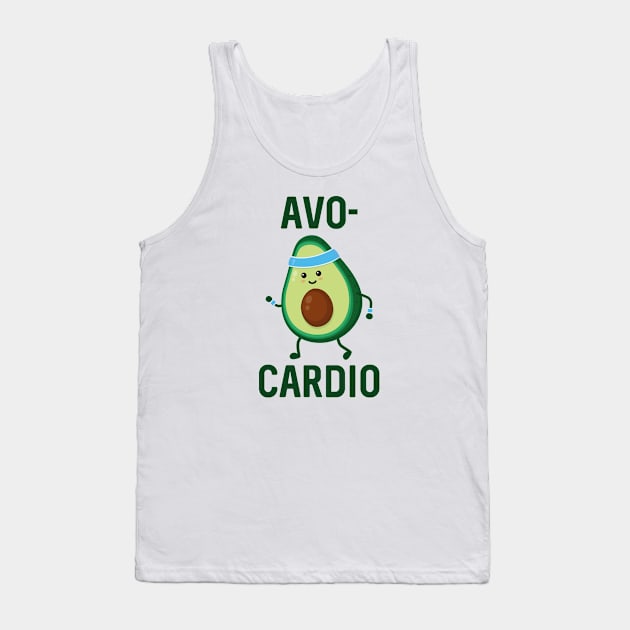 Avocardio Tank Top by LuckyFoxDesigns